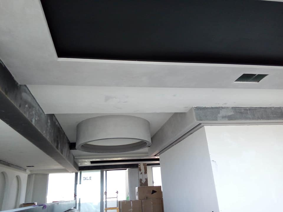 decorative werk gybroc ceiling antwerpen