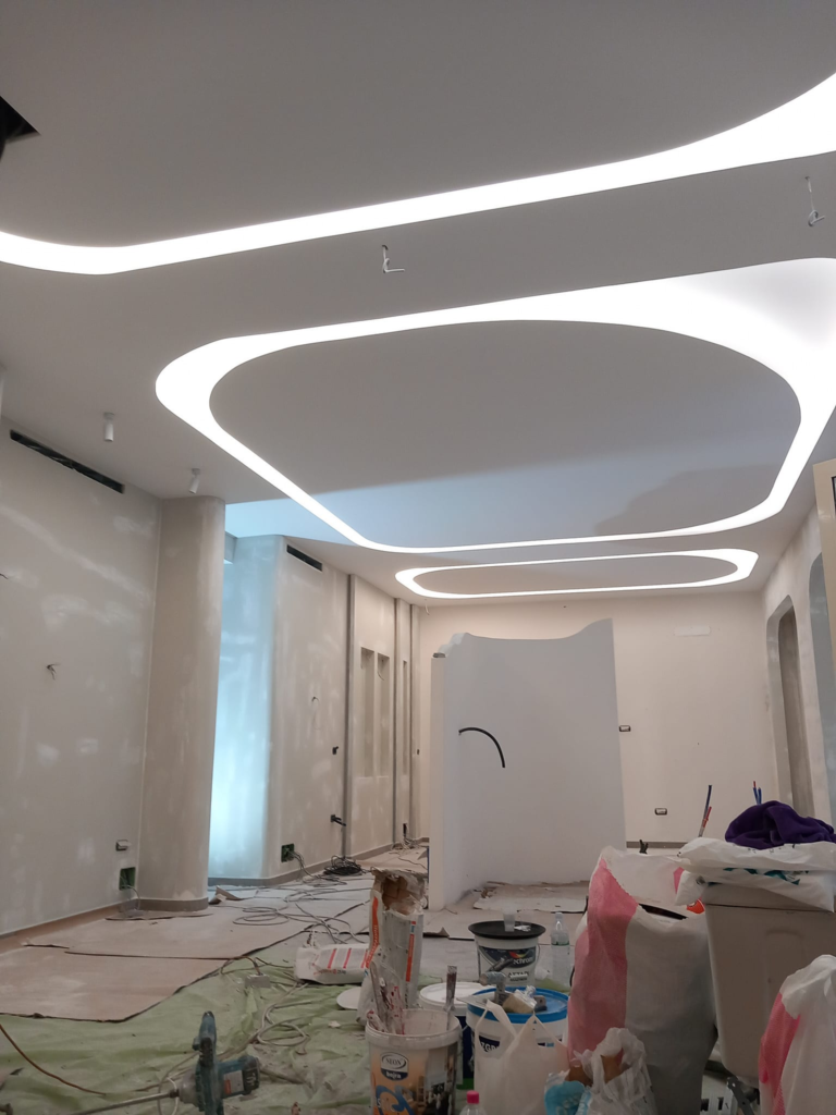 decoratief verlaagd plafond