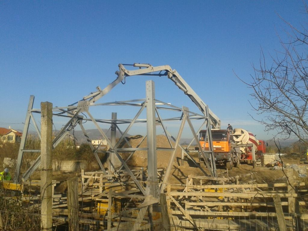 foundation works transmission lines 220kV